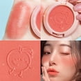 thumbnail image 4 of Blushs Makeup Palettes 6 Colors Powder Red Rouge Lasting Natural Cream Cheek Tint Orange Peach Pink Blushs Cosmetic, Makeup White Blusher, 4 of 9