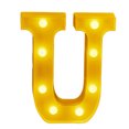 thumbnail image 2 of Chmadoxn LED Letter Lights Sign Light Up For Home Party Wedding Decoration Light Up Letters Alphabet Letter Sign Battery Powered For Christmas Birthday Party Decoration warning light, 2 of 5
