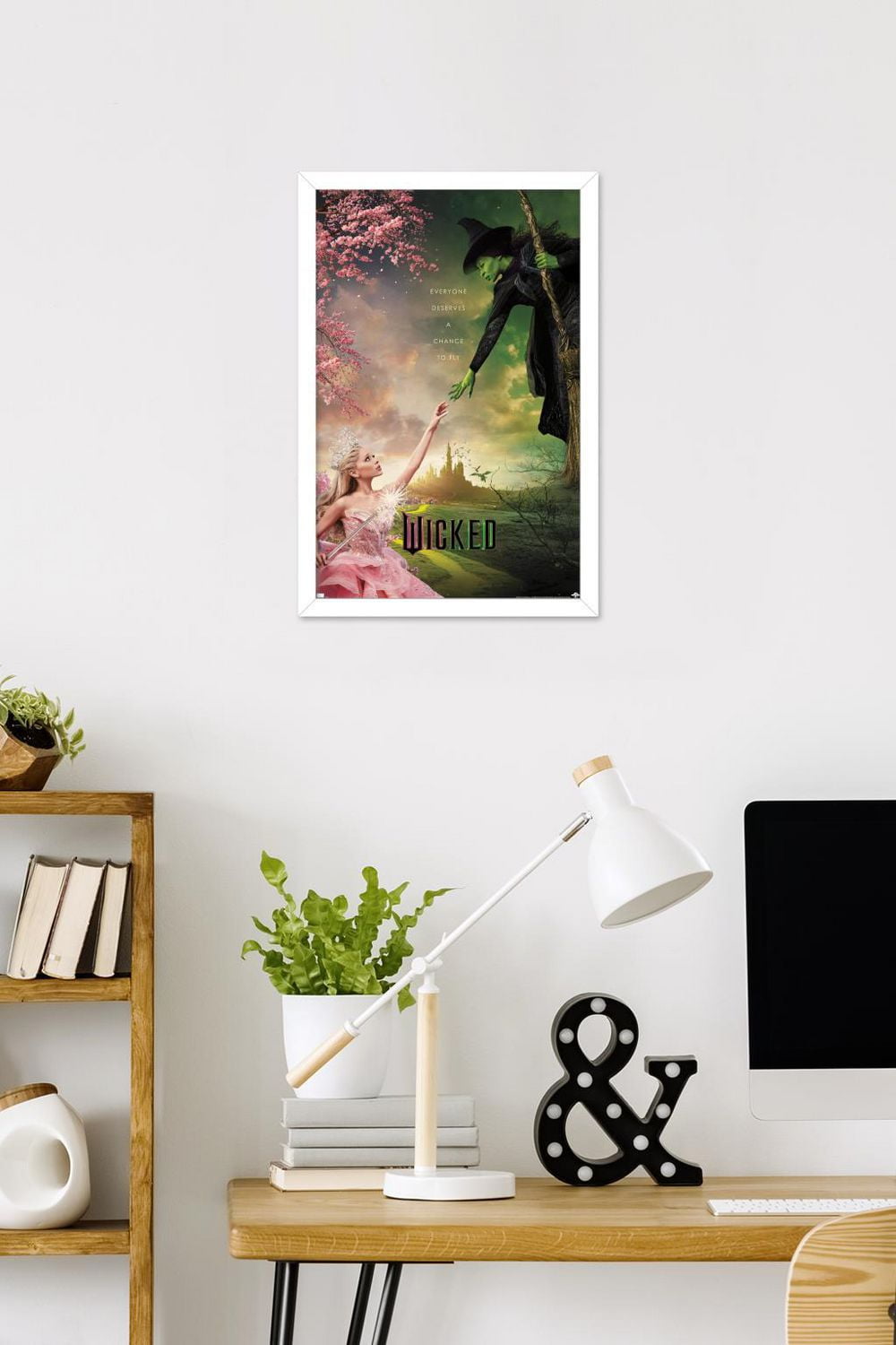 Wicked - One Sheet Wall Poster, 14.725" x 22.375" Framed