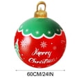 thumbnail image 3 of Christmas Decorations Clearance 60CM Outdoor Christmas Inflatable Decorated Ball Giant Christmas Inflatable Ball Christmas Tree Decorations With Lamp Outdoor Christmas Decorations on Clearance, 3 of 5