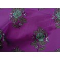 thumbnail image 4 of oneOone Cotton Poplin Fabric Leaves & Floral Block Print Sewing Fabric BTY 56 Inch Wide, 4 of 4