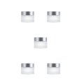 thumbnail image 2 of stanreset Matte Cosmetic Face Pots Durable Odorless And Multipurpose Packaging Silver silvery 30g,1 5Set, 2 of 6