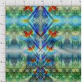 thumbnail image 1 of Soimoi Japan Crepe Satin Fabric Branch & Colorful Parrot Panel Print Fabric by The Yard 42 Inch Wide, 1 of 3