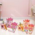 thumbnail image 1 of DIY Princess Castle Toy for Girls - Pretend Play Villa with Multi-Room Layout for Imaginative Play, 1 of 6