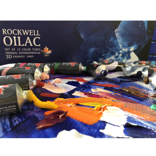 Ensemble de Peinture Aquarelle 3D à l'Huile