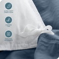 thumbnail image 2 of Bare Home Sandwashed Duvet Cover Set - Ultra-Soft - Premium 1800 Collection - 3 Piece - Full, Bering Sea,, 2 of 7