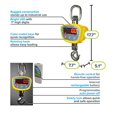thumbnail image 2 of ADAM EQUIPMENT LHS 4000a, Crane Scales, 2 of 2