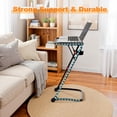 thumbnail image 3 of Homy Casa Table de Surlit Réglable avec Roues pour Soins aux Patients, 3 of 6