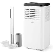 Costway climatiseur portable 10000 BTU avec ventilateur et déshumidificateur, télécommande