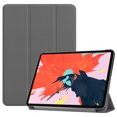 thumbnail image 2 of PANDACO Étui Folio en Cuir Gris avec Couverture Intelligente pour iPad Pro 12,9 Pouces (2018-2021), 2 of 5