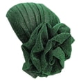 thumbnail image 2 of Women's Muslim Elastic Band Ethnic Hijab Solid Color Adjustable Small Cap Tube Cap Wrapped Turban Cap Lace Up, 2 of 4