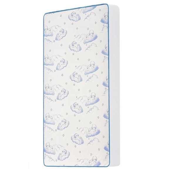 Dream On Me 6 " -2-En-1 Respirant Sweet Dreams 88 Ressort Hélicoïdal Berceau et Matelas de Lit pour Tout-petits, Modèle # BR-87