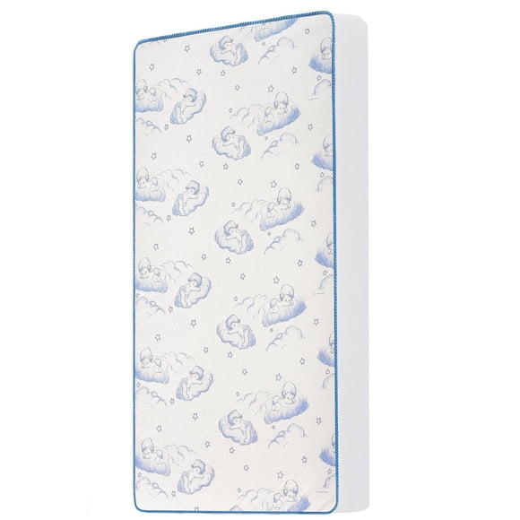 Dream On Me 6” - 2-In-1 Breathable Sweet Dreams 88 Coil Spring Crib and Toddler Bed Mattress, Model #BR-87