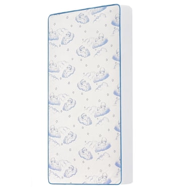 Dream On Me 6 " -2-En-1 Respirant Sweet Dreams 88 Ressort Hélicoïdal Berceau et Matelas de Lit pour Tout-petits, Modèle # BR-87