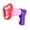 Rouge, variante sur Mégaphone Amusant à Grande Bouche Jouet d'Enregistrement pour Enfants Modificateur de Voix Haut-Parleur pour Enfants Micro Portatif Jouets Vocaux Neuf, Blanc