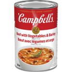 Campbell's® Condensed Viande bovine avec légumes & Soupe d'orge, étagère stable