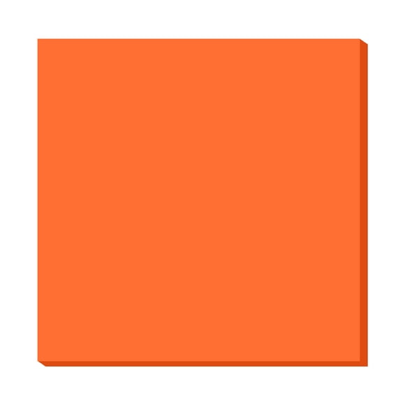 GFHFHITJ Sticky Notes Transparent Notes- Translucent Color Memo Pad3 X 3 Inch -50 Sheets Per Pad