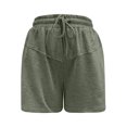 thumbnail image 4 of Timegard Womens Shorts Casual Elastic High Waisted Drawstring Athletic Comfy Shorts with Pockets Sweatshorts, 4 of 7