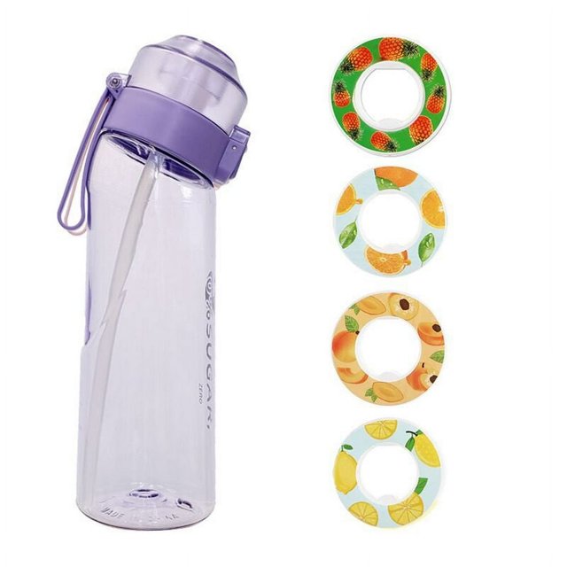 Tasting Fruit Water Bottle 0 Sugar And 0 Calorie Fragrance- Suction Cup Multiple Rings