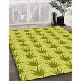 thumbnail image 3 of Ahgly Tapis Rectangulaire Lavable en Machine Intérieur Transitionnel Vert Pistache, 2 Pieds x 4 Pieds, 3 of 7