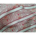 thumbnail image 4 of oneOone Silk Tabby Fabric Floral Block Fabric Prints By Yard 42 Inch Wide, 4 of 4