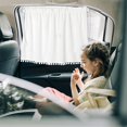 thumbnail image 2 of Lksixu Car Accessories Car Curtain Shading Curtain Cloth Art Car Sunscreen Heat Insulation Shading Curtain Cute Car Interior Accessories Universal Car Interior Accessory, 2 of 8