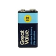 thumbnail image 4 of Great Value 9V 6LR61 Alkaline Batteries 4 Pack, 4 of 4