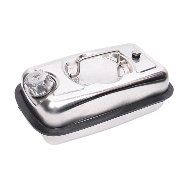 jinwen Motorcycle Seat Can Tank Liquid Storage Canister Practical Multipurpose 3L Stainless Steel