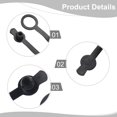 thumbnail image 3 of Housse de Protection Imperméable pour Prise de Courant DC 5*2 5mm Plastique Noir, 3 of 9