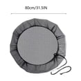 thumbnail image 1 of Rain Bucket Mesh Reusable Water Barrel Filter Rain Barrel Screen Water Barrel Mesh Flexible Drawstring Water Barrel Top Catcher For Garden, 1 of 9