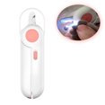 thumbnail image 2 of Graflsoa Professional LED Pet Nail Clippers with Nail File - Safe, Ergonomic Design for Cats and Dogs - Includes Sharp Stainless Steel Blades and Anti-Slip Handles - Comes with 3 LR44 Batteries -, 2 of 7