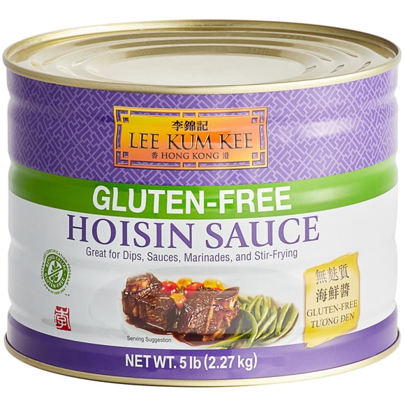 Lee Kum Kee Gluten-Free Hoisin Sauce, 5 lb Tub – Authentic Savory & Sweet Asian Dipping Sauce