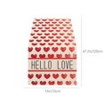 thumbnail image 3 of Boovnll Valentines Day Table Runner, 13x47" Valentine's Day Printing Table Runner, Valentines Table Runner for Holiday Kitchen Dining Table, Party Decor, Valentines Day Decorations, 3 of 7
