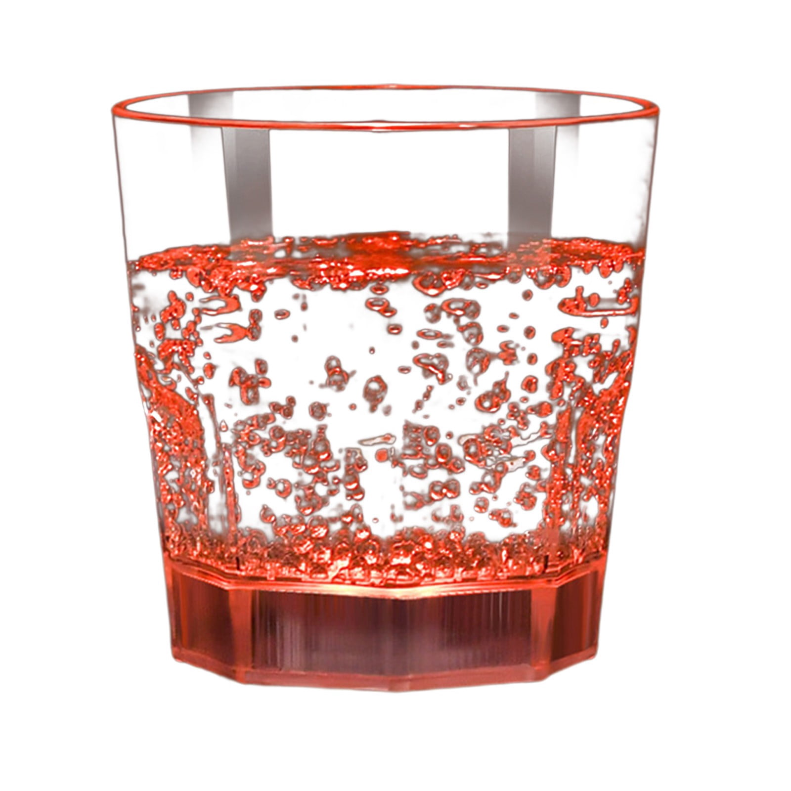 Battery Led Lights Light Up The Wine Glass -12Oz Light-Emitting Glass Led Wine Glass Color Flash, 8 Color Modeslight Up Glasses