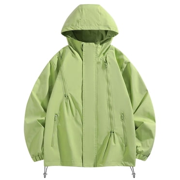 Amzcrzy Warm Jackets for Women Women's Sports Outdoor Hardshell Jacket Windproof Warm Removable Mountaineering Jacket Thin Jacket Jackets for Women Womens Long Sleeve Tops Womens Jacket
