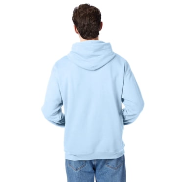 Hanes P170 Comfort Blend Ecosmart Pullover Hoodie Sweatshirt Size - Large - Light Blue