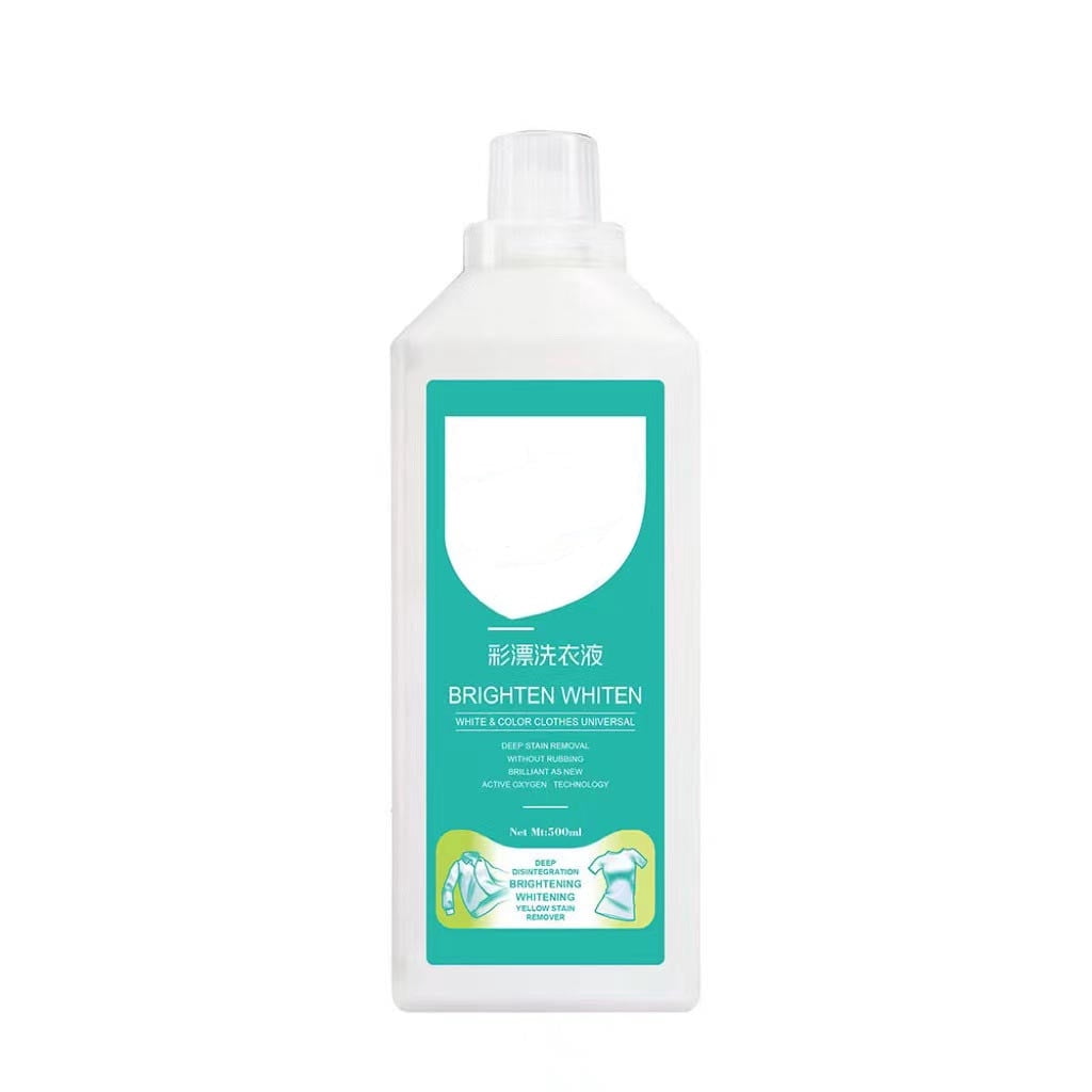 All Laundry Detergent 500Ml Oxygen Brightening Laundry Detergent with Stain Removal Power Enzyme Laundry Detergent