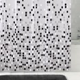 thumbnail image 2 of Rideau de douche en PEVA Matrix Mainstays, 178 x 183 cm, noir, 2 of 6