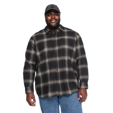 Chemise en flanelle George Plus pour hommes