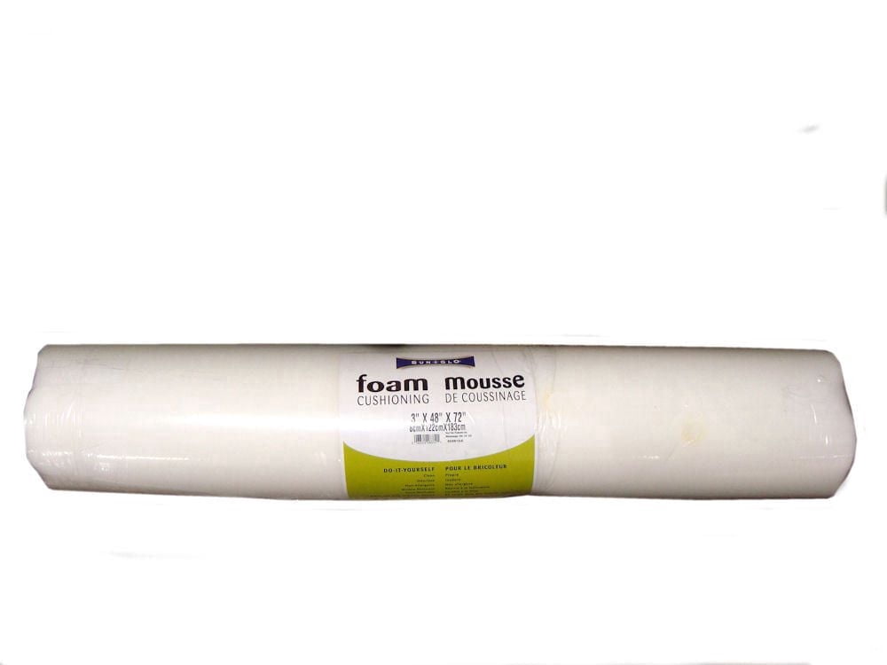 Mousse laminé compact 72 X 48 X 3 pouces