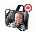thumbnail image 2 of Jolly Jumper Driver’s Baby Mirror | Proudly Canadian Company | Shatter-Resistant Convex Rear-Facing Car Seat Mirror | Adjustable Straps, Wide-Angle View, 2 of 5