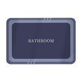 thumbnail image 2 of Bath Rug- Super Absorbent Quick Dry- Rubber Backing Non Slip-Washable Bathroom Floor Mats-Shower Rug For In Front Of Bathtub-Shower Room -16x24-, 2 of 6