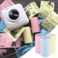 thumbnail image 1 of Dvkptbk Pool Dosing Device Color Thermal Paper Roll 57*30mm Receipt Photo Paper Clear Printing for Pocket Thermal for Mini Photo, 3 Rolls Pool Dosing Device, 1 of 3