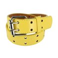 thumbnail image 1 of CTM® Ceinture de Jean en Cuir pour Enfants à Deux Trous, 1 of 3
