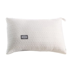 Bfogop Big Oreillers de taille pour lit 17*27in, Oreil doux pour dormir, ornement de qualité hôtel Oreillon doux et supportant lit vers le bas avec tissu de coton ami de la peau, moyen, blanc