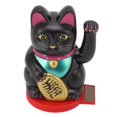 thumbnail image 3 of Chat Porte-Bonheur à Bras Oscillant, Base Rotative à Énergie Solaire avec Détection de Lumière, Porte-Richeur, Décoration de Chat Porte-Bonheur de 5 Pouces, Chat Porte-Bonheur à Bras Oscillant, 3 of 8