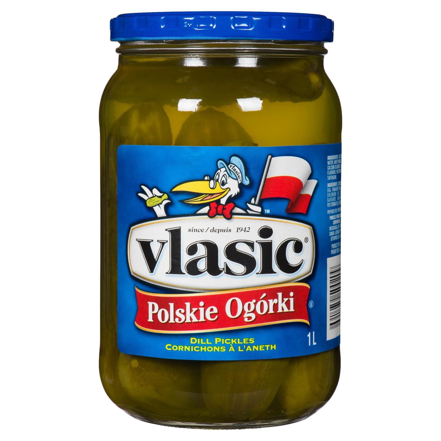 Vlasic Polskie Ogórki Cornichons à l'Aneth
