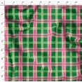 thumbnail image 3 of Soimoi Velvet Fabric Check Check Decor Fabric Printed Yard 58 Inch Wide, 3 of 4