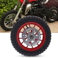 thumbnail image 4 of Dirt Bike Rear Wheel, 12.5x2.75inch Rear Wheel Rim Tire, Anti Skid Rubber Steel Alloy Rear Wheel Assembly Replacement for 47cc 49cc 2 Stroke Dirt Bike, Mini Bike Back Wheel, 4 of 7