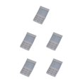thumbnail image 3 of Baohd Extension Strap Bra Extender Buckle 3 Rows 3 Hooks Women Multicolor Lengthened Band Lingerie Replacement Intimates silver gray 5Set, 3 of 6